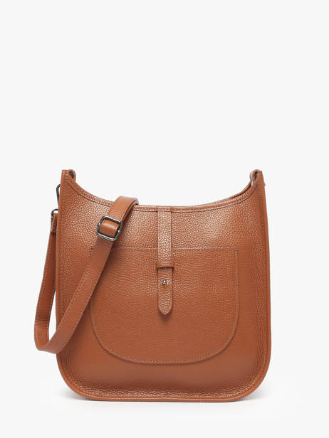 Sac Bandoulière Caviar Cuir Milano Orange caviar CA25068