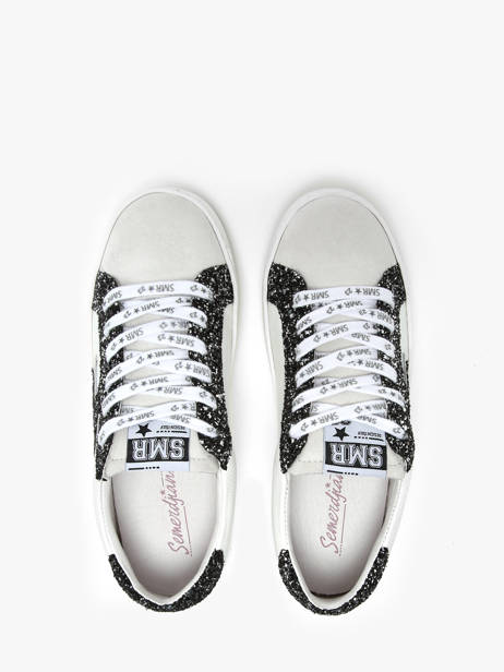 Sneakers Maya En Cuir Semerdjian Noir accessoires MAYA vue secondaire 4