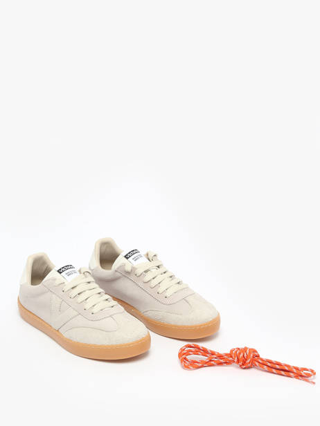 Sneakers Berlin In Leather Victoria Beige accessoires 1126229 other view 2