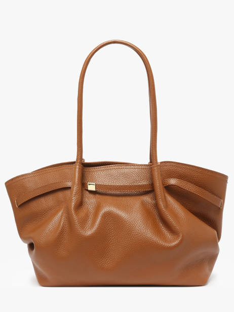 Sac Porté épaule Caviar Cuir Milano Marron caviar CA25062