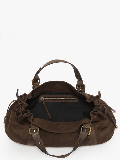 Shoulder Bag Folk Leather Gerard darel Green folk DCS01407 other view 3