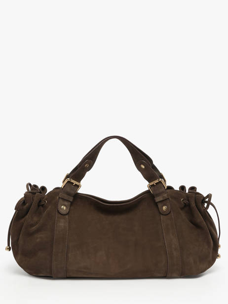 Shoulder Bag Folk Leather Gerard darel Green folk DCS01407 other view 4