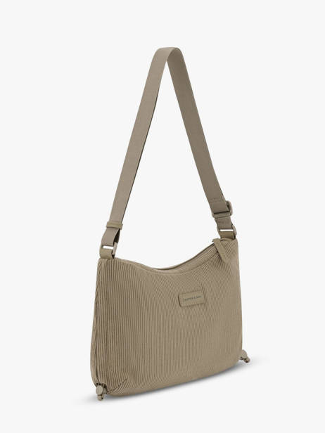 Skara Small Cord - Sac Bandoulière  Kapten and son Vert cord SC vue secondaire 2