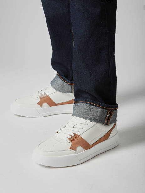 Sneakers En Cuir Tommy hilfiger Blanc men 55510LB vue secondaire 1