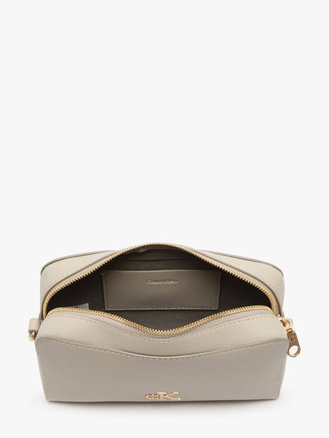 Sac Bandoulière Sculpted Polyester Recyclé Calvin klein jeans Beige sculpted 4K3162G vue secondaire 2