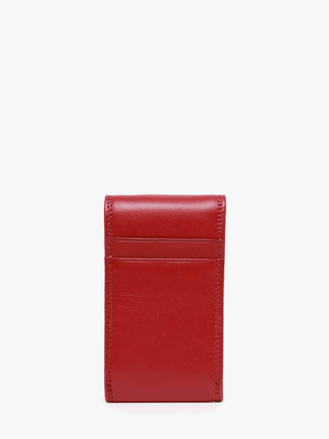 Porte-clefs Marina Cuir Katana Rouge marina 753025 vue secondaire 2