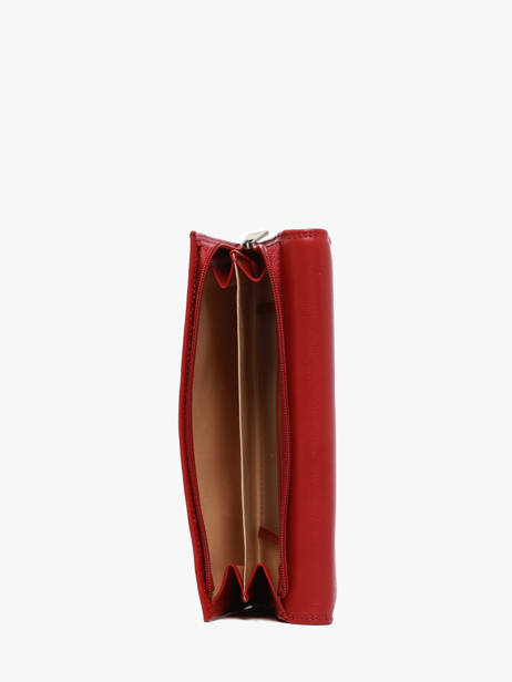 Porte-monnaie Marina Cuir Katana Rouge marina 753080 vue secondaire 2