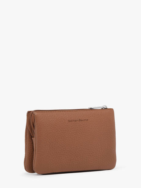 Trousse 2 Compartiments Original N Cuir Nathan baume Marron original n 283N vue secondaire 2
