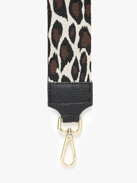 Bandoulière De Sac Milano Noir caviar CA25LGOB vue secondaire 1