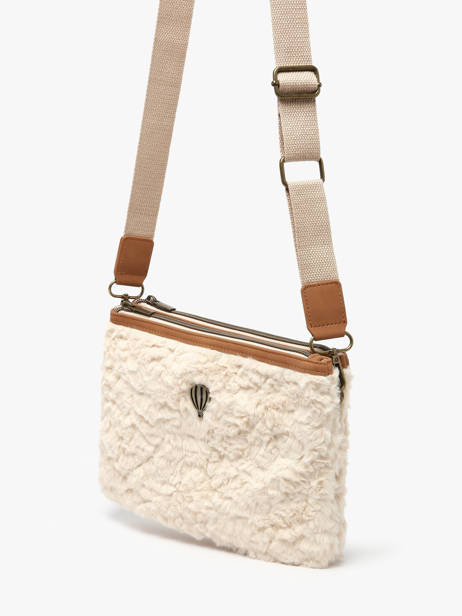 Shoulder Bag Doudou Le voyage en panier Beige doudou AHP253 other view 2