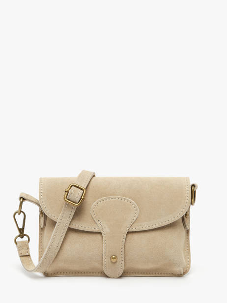 Crossbody Bag Velvet Milano Beige velvet VE260612