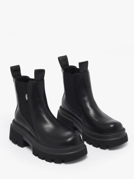 Bottines Buffalo Noir women 1270155 vue secondaire 1