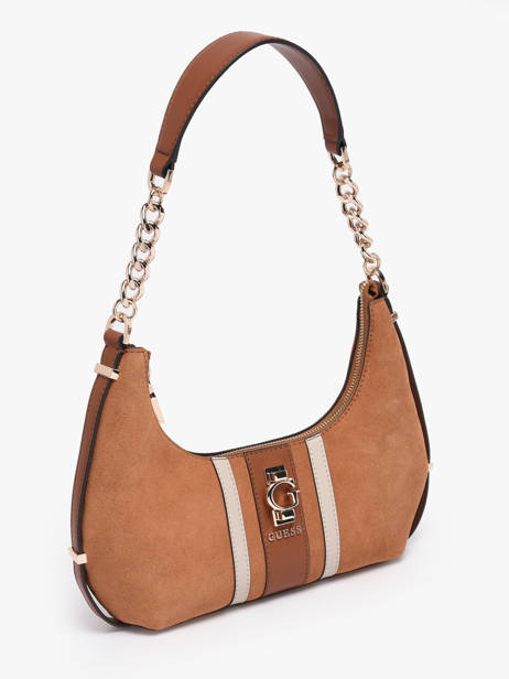 Sac Porté épaule Erenia Cuir Guess Marron erenia SB783818 vue secondaire 2