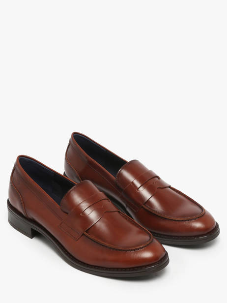 Mocassins Harvard En Cuir Dorking Marron accessoires D8710 vue secondaire 1