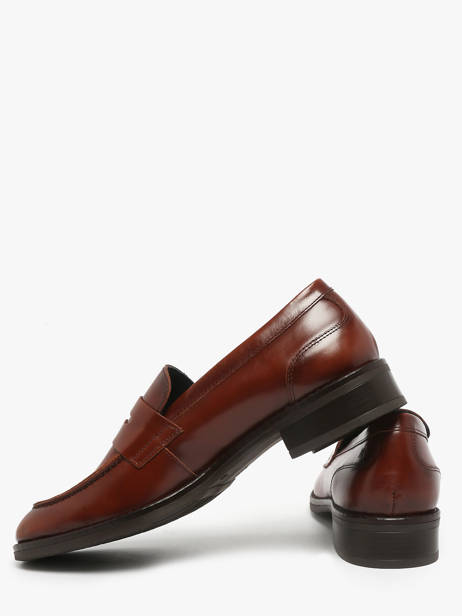 Mocassins Harvard En Cuir Dorking Marron accessoires D8710 vue secondaire 2