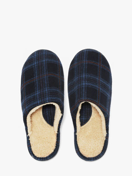 Chaussons Isotoner Bleu men 98032