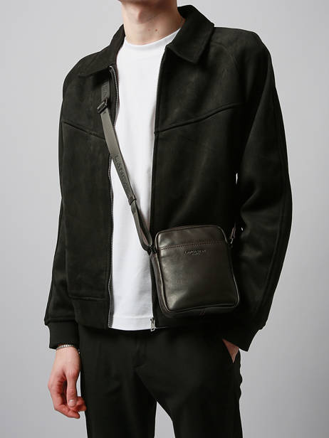 Sac Bandoulière Lancaster Marron soft vintage homme 24 vue secondaire 1