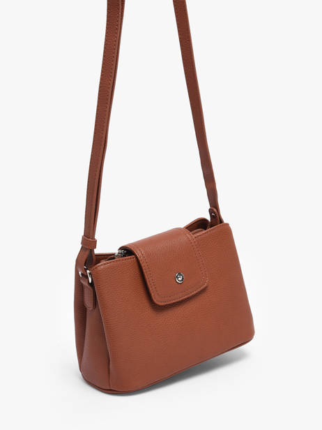 Sac Bandoulière Maya Hexagona Marron maya 2120204 vue secondaire 2