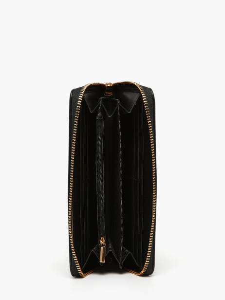 Portefeuille Zip Lulu castagnette Noir zip CHRYS033 vue secondaire 1