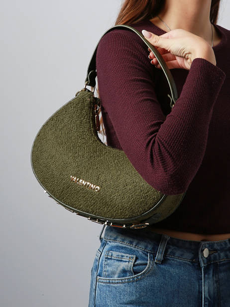 Sac Porté épaule Shelby Valentino Vert shelby VBS9A07W vue secondaire 1