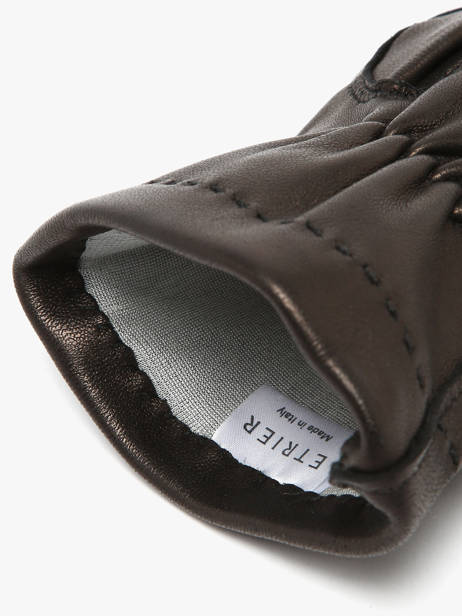 Gants Homme Cuir Etrier Noir accessoires EGLO602G vue secondaire 2