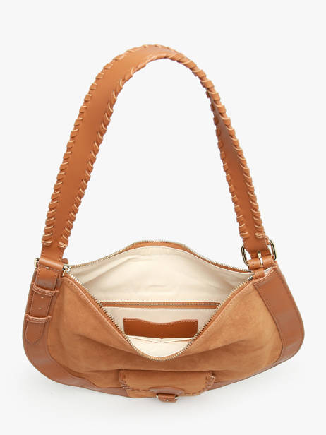 Sac Hobo M Cuir Paul marius Marron vintage M vue secondaire 3