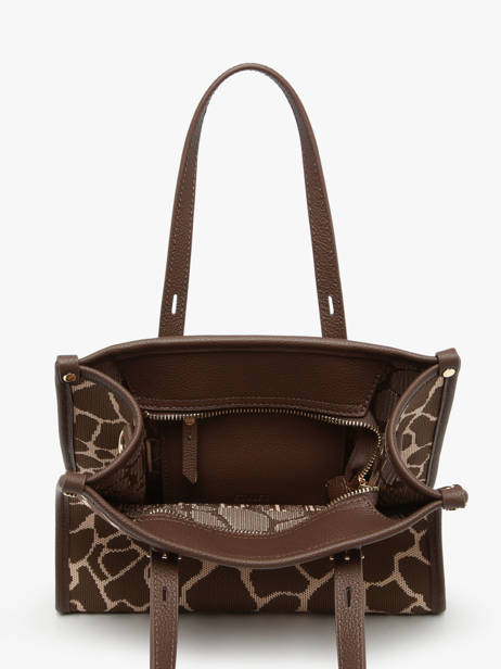 Sac Bandoulière Safari Etrier Marron safari ESAI160S vue secondaire 4