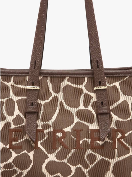 Sac Bandoulière Safari Etrier Marron safari ESAI160S vue secondaire 6