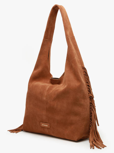 Sac Porté épaule M Country Cuir Etrier Beige country ECOU154M vue secondaire 2