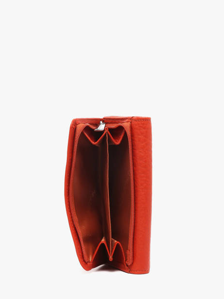 Porte-monnaie Ange Cuir Arthur & aston Orange ange 239 vue secondaire 2