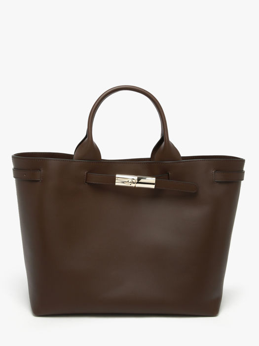 Longchamp Le smart Sacs porté main Marron