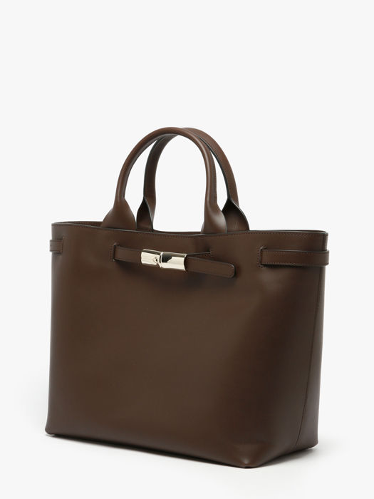 Longchamp Le smart Sacs porté main Marron