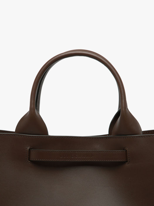 Longchamp Le smart Sacs porté main Marron