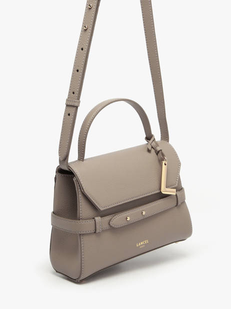 Sac Bandoulière Faubourg Cuir Lancel Gris faubourg A13948 vue secondaire 2