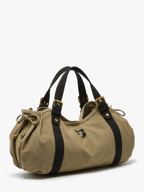 Sac Gd 24h Canvas Coton Gerard darel Vert canvas Z450 vue secondaire 2