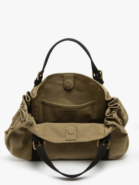 Sac Gd 24h Canvas Coton Gerard darel Vert canvas Z450 vue secondaire 4