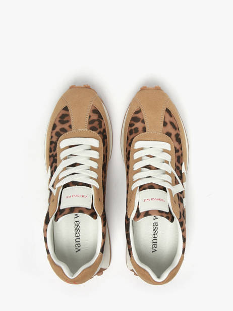Sneakers Vanessa wu Marron women BK2844LP vue secondaire 3
