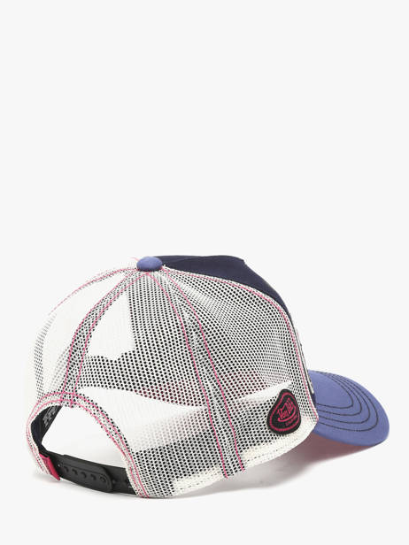 Casquette Von dutch Bleu accessoires PATCHES vue secondaire 2