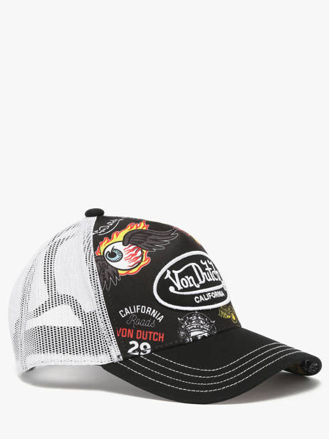 Casquette Von dutch Noir accessoires SUBL vue secondaire 1