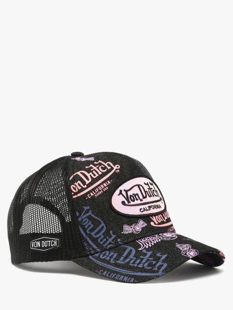 Casquette Von dutch Multicolore accessoires CAFE07 vue secondaire 1