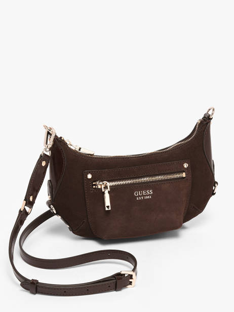 Sac Bandoulière Marsha Cuir Guess Marron marsha SG950172 vue secondaire 2