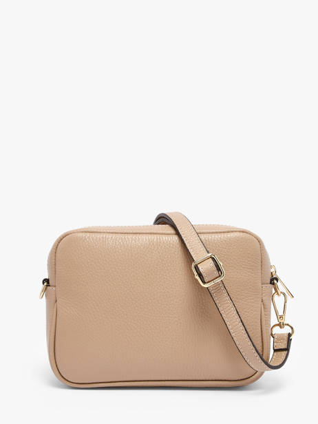 Sac Bandoulière Velvet Caviar Cuir Milano Beige velvet caviar VC25067 vue secondaire 4