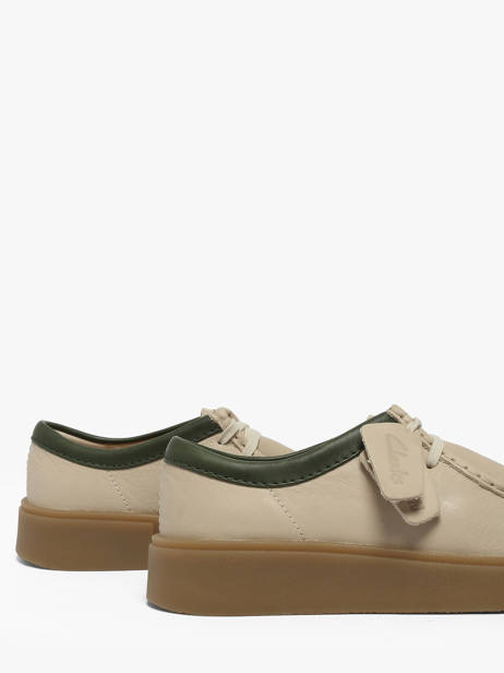 Chaussures Derbies En Cuir Clarks Beige men 26187197 vue secondaire 2