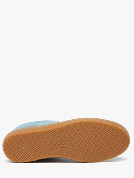 Sneakers En Cuir Victoria Bleu accessoires 1126212 vue secondaire 4