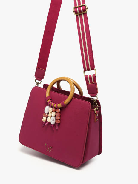 Sac Porté Main Camomille Pearl Woomen Rose camomille pearl WCAE1M vue secondaire 3