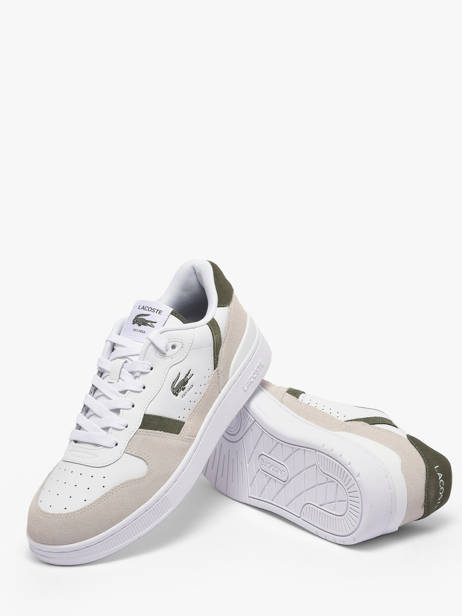 Sneakers En Cuir Lacoste Blanc men 1SMA0168 vue secondaire 2
