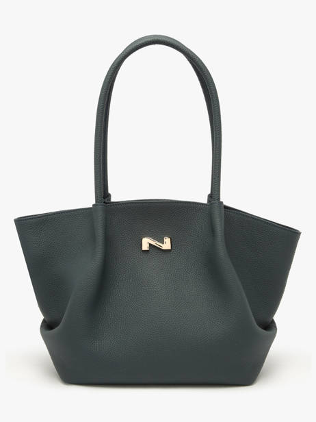 Sac Porté épaule Galatée Cuir Nathan baume Bleu nymphea 3