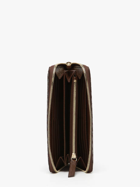 Portefeuille L Premier Flirt Cuir Lancel Marron premier flirt A10111 vue secondaire 1