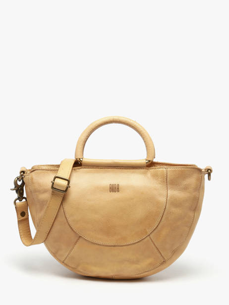 Sac Bandoulière Heritage Cuir Biba Jaune heritage MIB1L