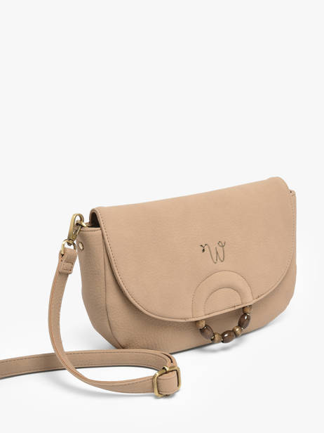 Sac Bandoulière Neflier Pearl Woomen Beige neflier pearl WNEP04 vue secondaire 2
